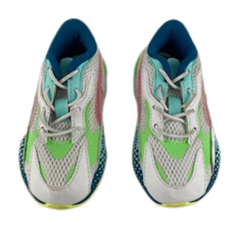 Puma girls multicolor sneakers size 8C